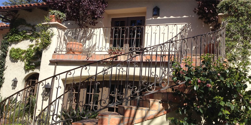 Spiral-and-Metal-Stairs