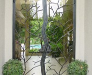 Custom Entrance Door 03 - by Isaac's Ironworks 818-982-1955