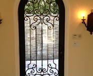 Custom Entrance Door 19 - by Isaac's Ironworks 818-982-1955