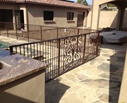 Fence & Gate 48 - by Isaac's Ironworks 818-982-1955