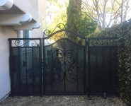 Fence & Gate 74 - by Isaac's Ironworks 818-982-1955