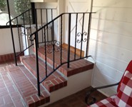 Exterior Railing 03 - by Isaac's Ironworks 818-982-1955