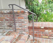 Exterior Railing 04 - by Isaac's Ironworks 818-982-1955