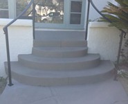 Exterior Railing 06 - by Isaac's Ironworks 818-982-1955