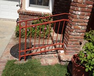 Exterior Railing 07 - by Isaac's Ironworks 818-982-1955