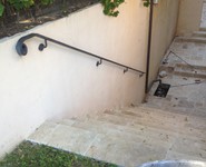 Exterior Railing 16 - by Isaac's Ironworks 818-982-1955