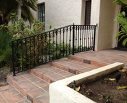 Exterior Railing 27 - by Isaac's Ironworks 818-982-1955
