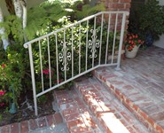 Exterior Railing 28 - by Isaac's Ironworks 818-982-1955