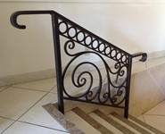 Exterior Railing 29 - by Isaac's Ironworks 818-982-1955