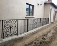 Exterior Railing 35 - by Isaac's Ironworks 818-982-1955