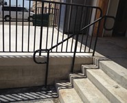 Exterior Railing 40 - by Isaac's Ironworks 818-982-1955