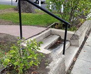 Exterior Railing 47 - by Isaac's Ironworks 818-982-1955