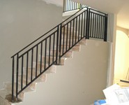 Exterior Railing 59 - by Isaac's Ironworks 818-982-1955