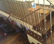 Interior Railing 02 - by Isaac's Ironworks 818-982-1955