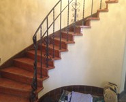 Interior Railing 03 - by Isaac's Ironworks 818-982-1955