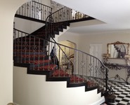 Interior Railing 04 - by Isaac's Ironworks 818-982-1955
