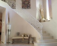 Interior Railing 16 - by Isaac's Ironworks 818-982-1955