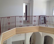 Interior Railing 23 - by Isaac's Ironworks 818-982-1955