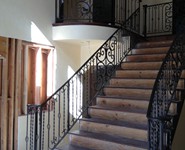 Interior Railing 27 - by Isaac's Ironworks 818-982-1955