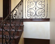 Interior Railing 28 - by Isaac's Ironworks 818-982-1955
