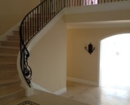 Interior Railing 29 - by Isaac's Ironworks 818-982-1955