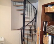 Interior Railing 31 - by Isaac's Ironworks 818-982-1955