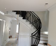 Interior Railing 35 - by Isaac's Ironworks 818-982-1955