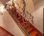 Interior Railing 37 - by Isaac's Ironworks 818-982-1955