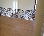 Interior Railing 38 - by Isaac's Ironworks 818-982-1955