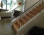 Interior Railing 41 - by Isaac's Ironworks 818-982-1955
