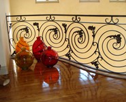Interior Railing 47 - by Isaac's Ironworks 818-982-1955