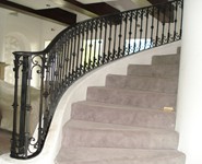 Interior Railing 48 - by Isaac's Ironworks 818-982-1955