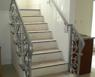 Interior Railing 52 - by Isaac's Ironworks 818-982-1955