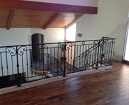 Interior Railing 53 - by Isaac's Ironworks 818-982-1955