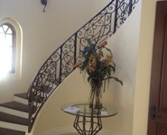 Interior Railing 55 - by Isaac's Ironworks 818-982-1955