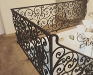 Interior Railing 59 - by Isaac's Ironworks 818-982-1955
