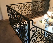 Interior Railing 62 - by Isaac's Ironworks 818-982-1955