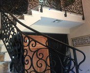 Interior Railing 63 - by Isaac's Ironworks 818-982-1955