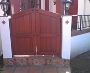 Pedestrian Gate 03 - by Isaac's Ironworks 818-982-1955