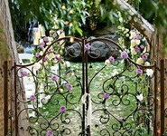 Pedestrian Gate 06 - by Isaac's Ironworks 818-982-1955