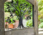 Pedestrian Gate 108 - by Isaac's Ironworks 818-982-1955