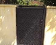 Pedestrian Gate 19 - by Isaac's Ironworks 818-982-1955