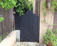 Pedestrian Gate 21 - by Isaac's Ironworks 818-982-1955