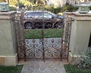 Pedestrian Gate 29 - by Isaac's Ironworks 818-982-1955