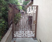 Pedestrian Gate 41 - by Isaac's Ironworks 818-982-1955