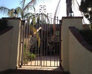 Pedestrian Gate 53 - by Isaac's Ironworks 818-982-1955