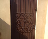 Pedestrian Gate 67 - by Isaac's Ironworks 818-982-1955