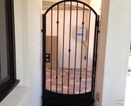 Pedestrian Gate 69 - by Isaac's Ironworks 818-982-1955