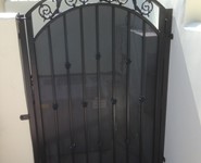 Pedestrian Gate 73 - by Isaac's Ironworks 818-982-1955