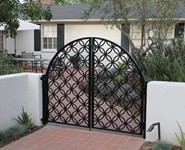 Pedestrian Gate 94 - by Isaac's Ironworks 818-982-1955